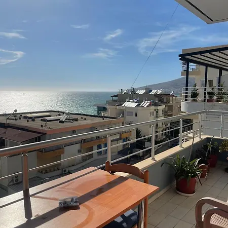 公寓 Gem Seaview Sarande- By The Sea *